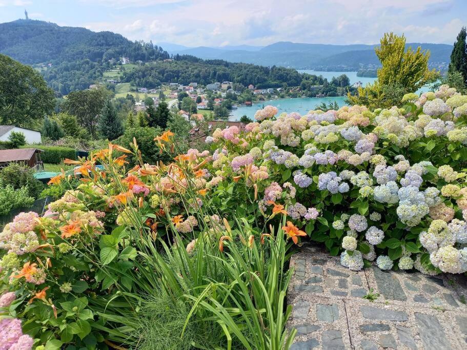Haus Sonnenhang +Seeblick+Pool Reifnitz Bagian luar foto