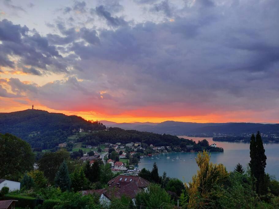 Haus Sonnenhang +Seeblick+Pool Reifnitz Bagian luar foto