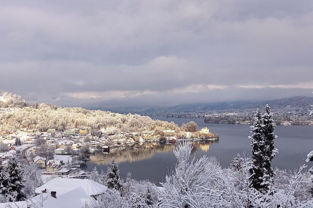 Haus Sonnenhang +Seeblick+Pool Reifnitz Bagian luar foto