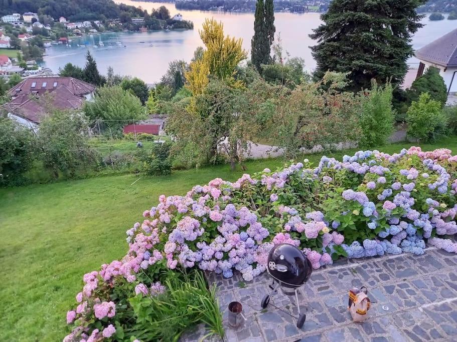 Haus Sonnenhang +Seeblick+Pool Reifnitz Bagian luar foto