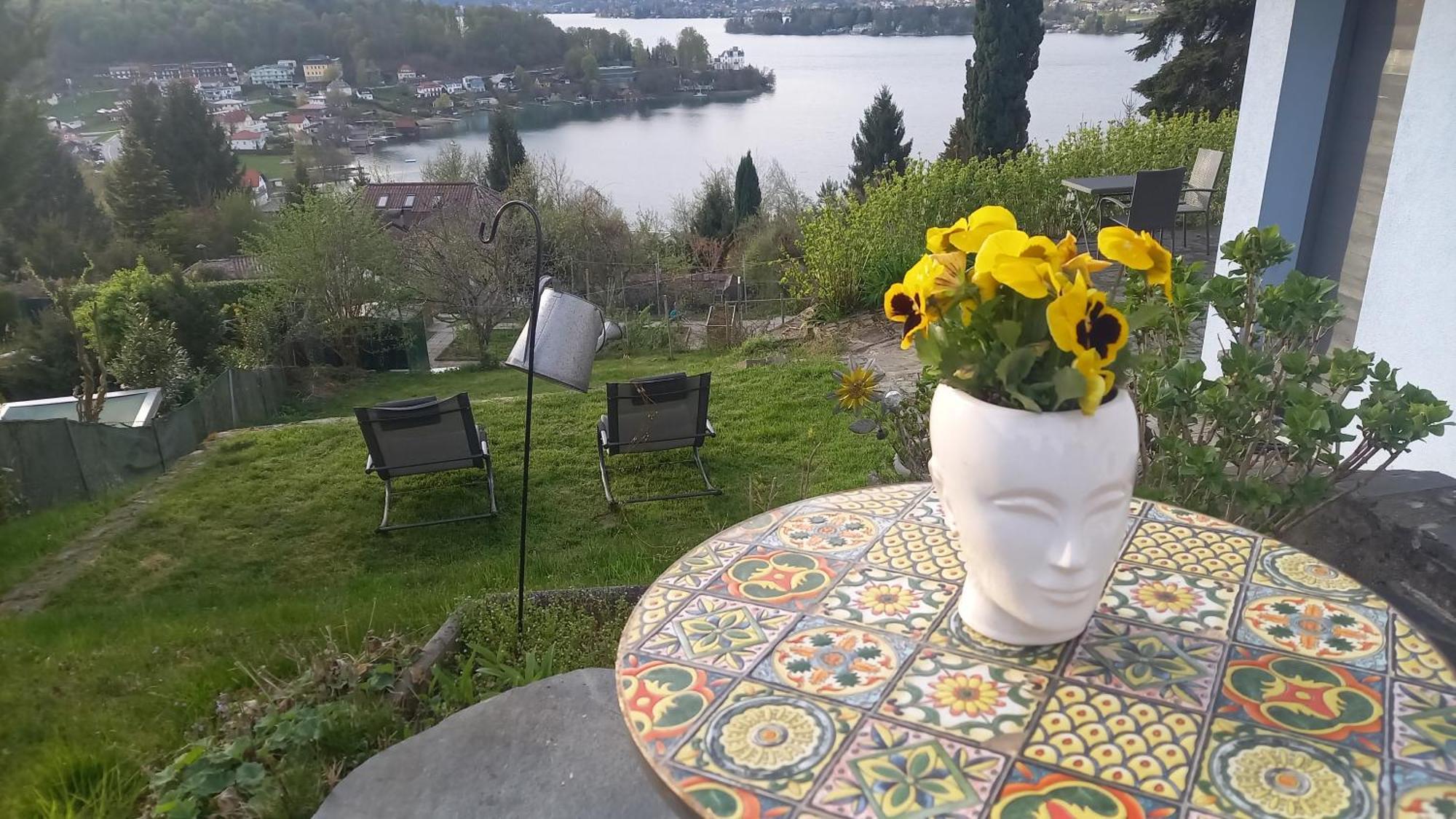 Haus Sonnenhang +Seeblick+Pool Reifnitz Bagian luar foto